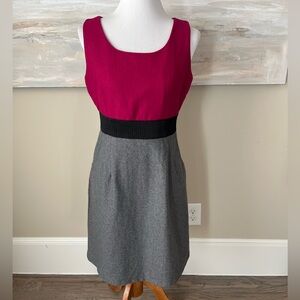Emmalee Woolf blend pink and gray dress